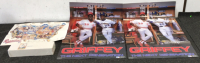 (2) 1989 Griffey The Next Generation Posters, (1) US Baseball Artmap Poster, (1) 1990 Topps Baseball Complete Factory Set