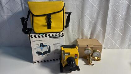 RoboToolz Rotating Lazer System RT-3620-2. , Argone/CO2 Pressure/Regulator