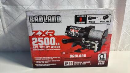 {{NEW IN BOX}} BadLand ZXR 2,500LB Atv/Utility Winch