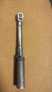 Snap-On Torque Wrench QJFR275C Flex Head 3/8" Drive 5-75 ft. lbs