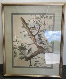 Framed &ldquo;Bird&rdquo; Print by Basilele