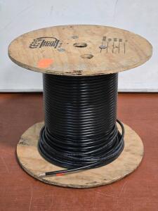 Partial Spool of Insulated Heavy Duty Coax Cable