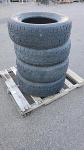(4) All Terrain Back Country Tires SQ-4 255/70R18