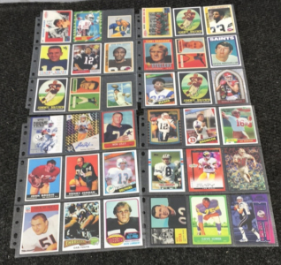 (36) Football Sports Cards