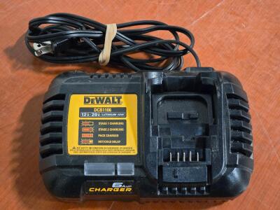 DeWalt DCB1106 | 12V/20V Lithium Ion 6 Amp Charger