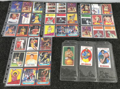 (39) Vintage Basketball Sports Cards