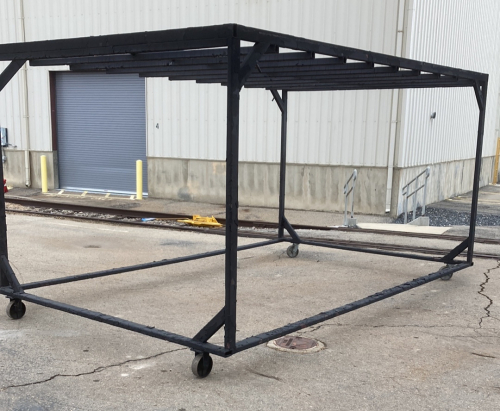 Powder Coat Spraying Rack