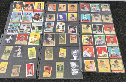 (54) Vintage Baseball Sports Cards