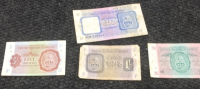 (4) United Kingdom British Military Currency