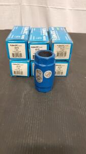 (6) Flomatic 1" Check Valves