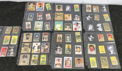(63) Vintage Baseball Sports Cards