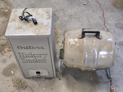 (Offsite) Outers Electric Hickory Smoker & Keg-A-Que Portable BBQ
