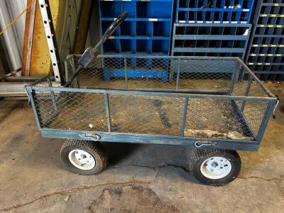 (1) 4&rsquo;L x2&rsquo;W x2&rsquo;H Dump Wagon