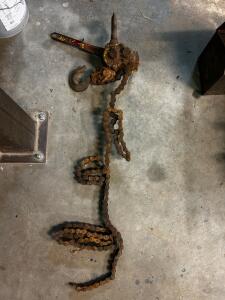 (OFFSITE) (1) Yale 1 1/2 Ton Pul-Lift