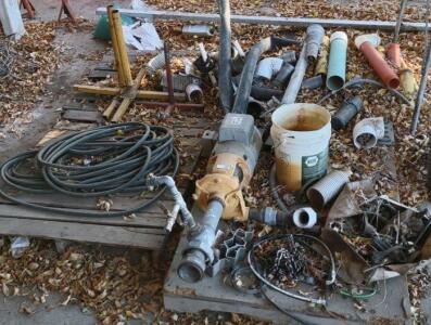 (4) Pallets of Assorted Irrigation Tubing, Irrigation Connectors, A Fuel Transfer Pump, & Much More!