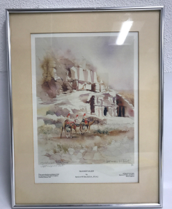 'Madinet Saleh' - Framed Limited Edition Print
