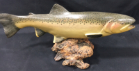 Steelhead Wood Carving