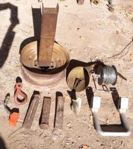 (3) Manual Log Splitters, (1) Drill Bit for Waterwell, (1) "Bully" Truck Step Attachment, & Much More!