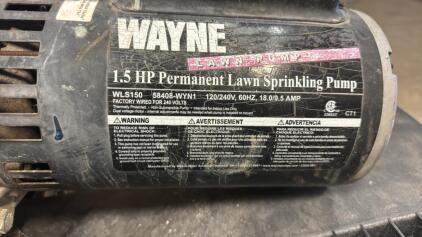 1.5HP Wayne Lawn Sprinkler Pump