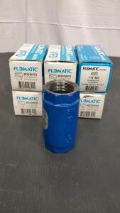 (6) Flomatic 1 1/4 80DI Check Valves
