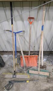 (Offsite) Push Brooms, Spray Nozzle, Snow Shovel, Sledge Hammer & More!