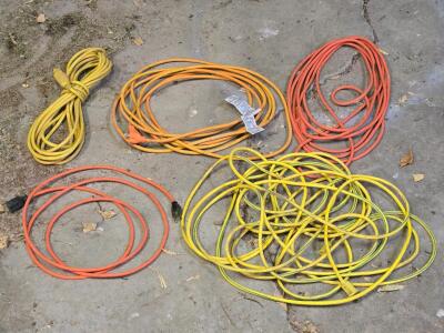(Offsite) [5] Assorted Length Extension Cords