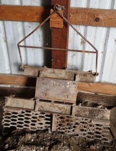Homemade Dirt Road Leveler for ATV