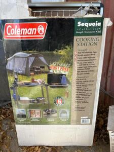 (1) Coleman Sequoia Collection Cooking Station