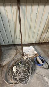(OFFSITE) (1) 5&rsquo;L x1&rdquo;W Metal Pipe (1) Automatic Dog Waterer (5) Assorted Size Plastic Tubing