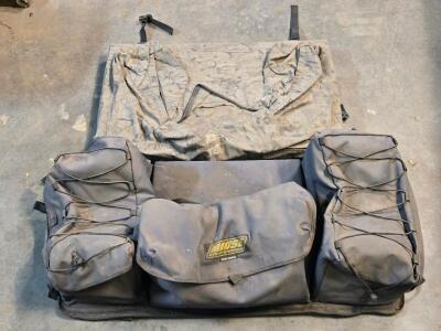 (Offsite) [2] Assorted Style ATV Back Seat Storage Seats