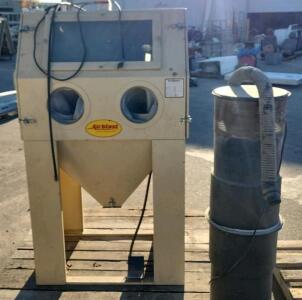 Airblast AB 3610 P Abrasive Cleaning Cabinet with ALC Dust Collector