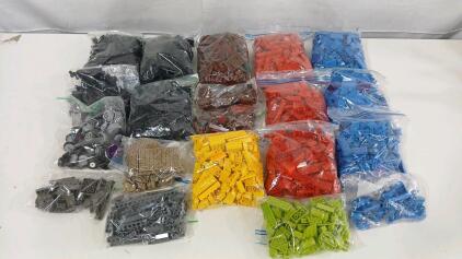 (150+) Assorted Lego Pieces (Color-Sorted)