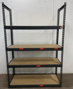 (4) Heavy Metal Storage Shelving Unit (Please Read Description)