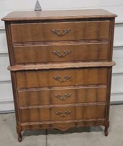 (1) Dark Brown Dresser