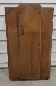 (1) Dark Brown Wardrobe