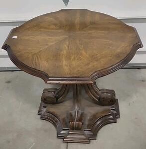 (1) Brown Table
