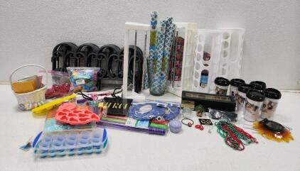 (1) Watch Display Case (6) Customizable Photo Travel Mug (2) IKEA VARIERA Plastic Bag Dispenser And More