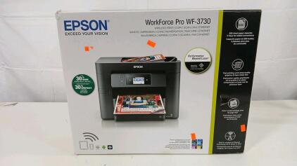 (1) Epson WorkForce Pro WF-3730 Printer