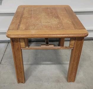 (1) Brown Table