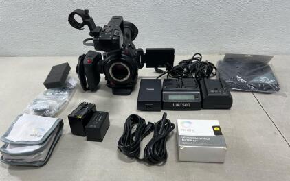Canon EOS C 100 Mark II HD Camera Camcorder (Please Read Description)