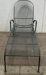 Valencia Iron Chaise Lounge Recliner (Please Read Description)/+$400 Value