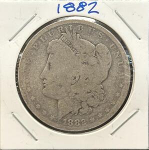 1882 Morgan Silver Dollar, O Mint Mark, Lady Liberty and Eagle Design