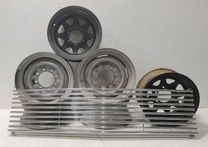 (6) Wheels (1) Truck Grill