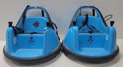 (2) Bumper Buddy 12V Electric Bumper Car