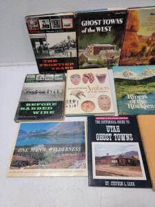 (17) Books on Western History and Horses