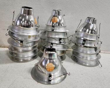 (18) Halo Air-Tite White Trim Light Fixtures