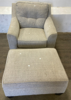 Lounge Chair W/ Ottoman