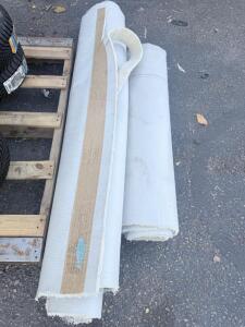 (2) Rolls Of Carpet - Approx 44&rdquo;x102&rdquo; & 68&rdquo;x102&rdquo;