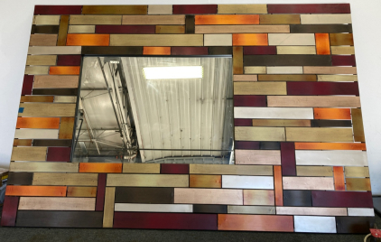Decorative Multi-Colored Mirror