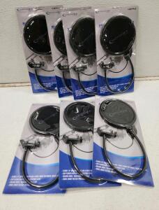 (7) Technical Pro MKPF2 6" Clamp-on Microphone Pop Filter